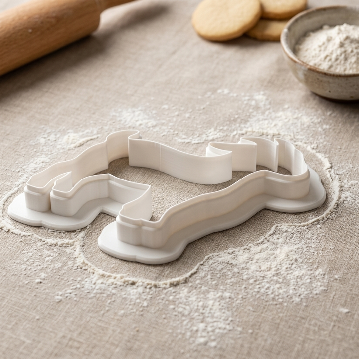 Boer Goat Cookie Cutter, 3D Printed Animal Theme