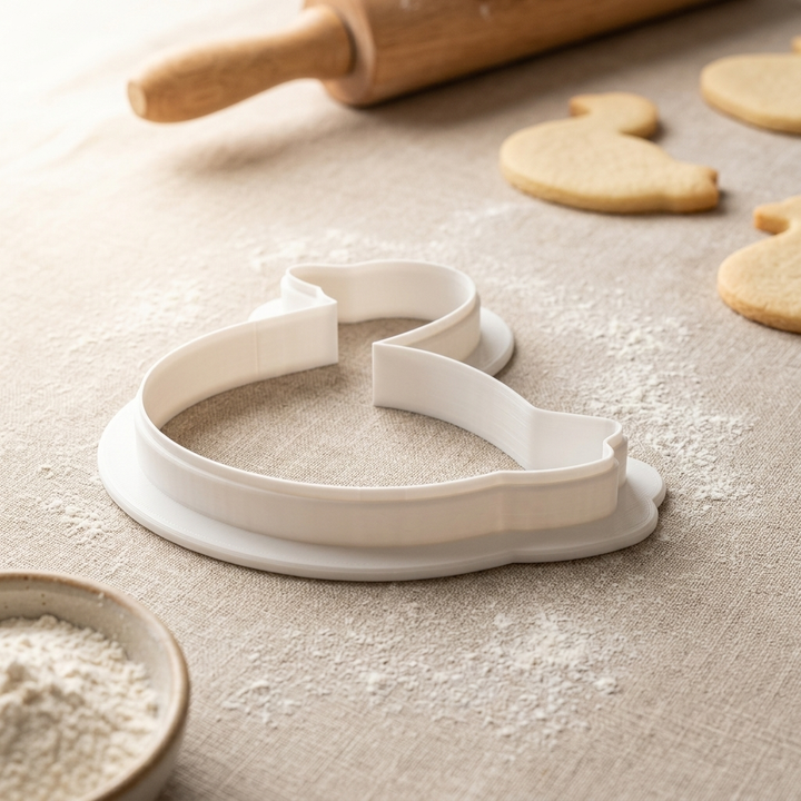 Baby Goose Cookie Cutter, 3D Printed Baby Shower Theme