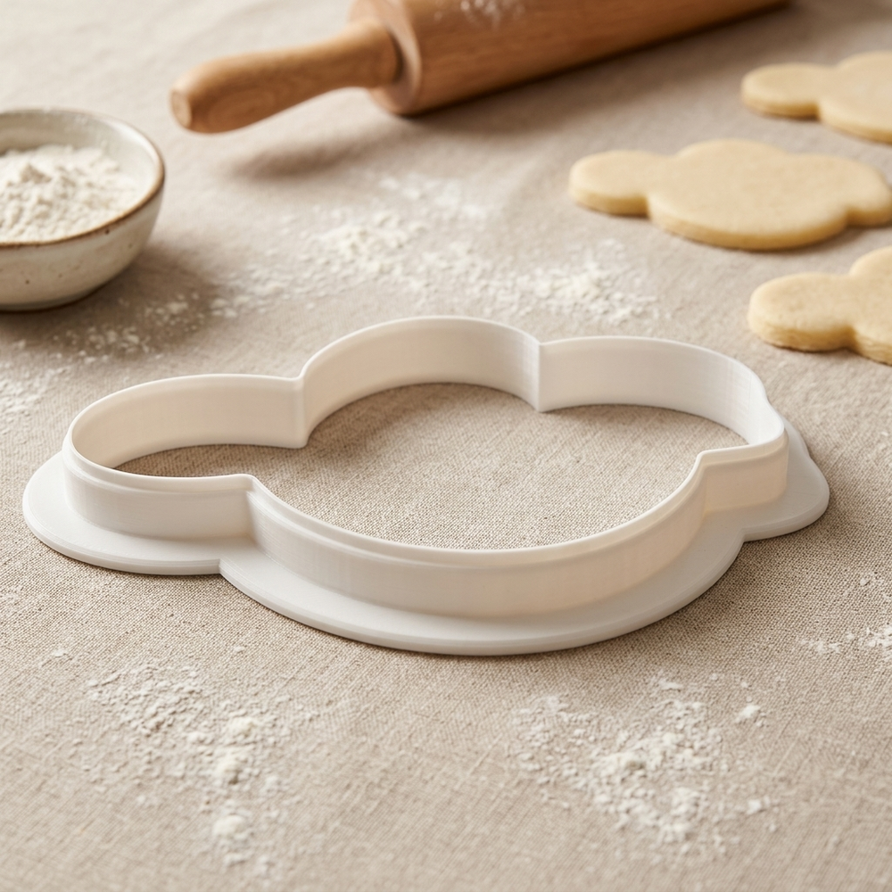 Chicken Nugget Cookie Cutter, 3D Printed Animal Theme