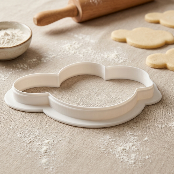 Chicken Nugget Cookie Cutter, 3D Printed Animal Theme