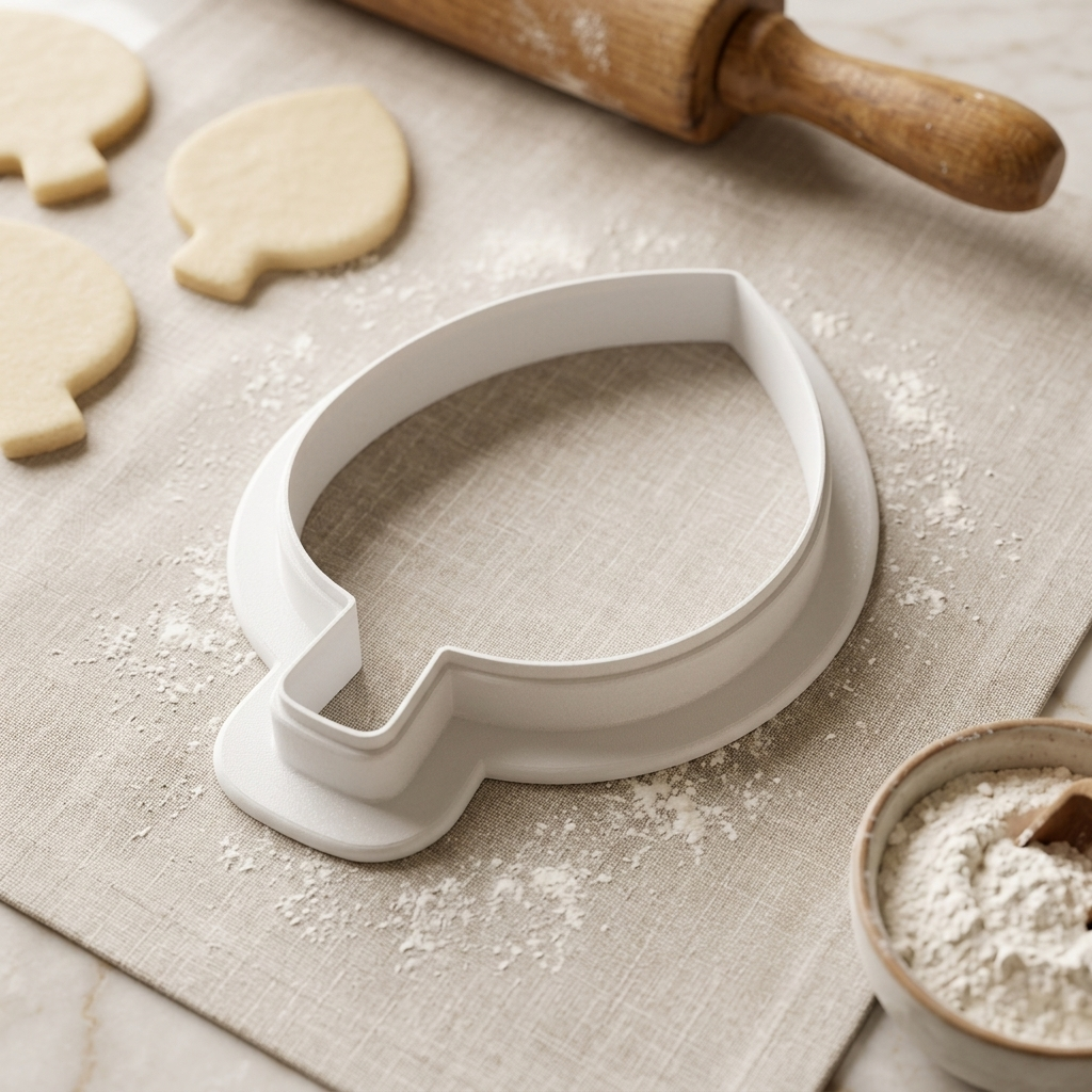 Single Leaf Cookie Cutter, 3D Printed Garden Theme
