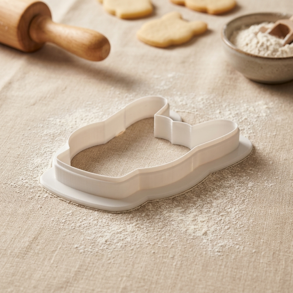 Rock On Hand Sign Cookie Cutter, 3D Printed Cookie Theme