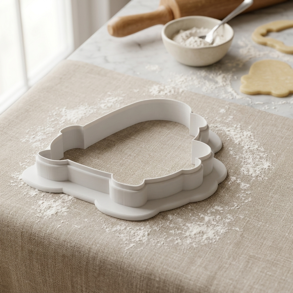 Citrus Shower Cookie Cutter, 3D Printed Cookie Theme