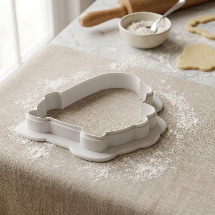 Citrus Shower Cookie Cutter, 3D Printed Cookie Theme