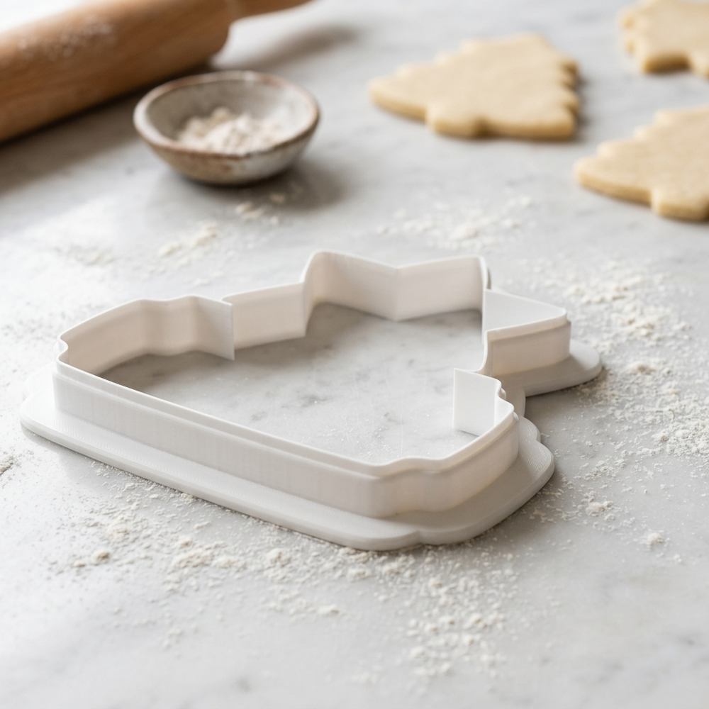 Chicago Star Cookie Cutter, 3D Printed Shape Theme