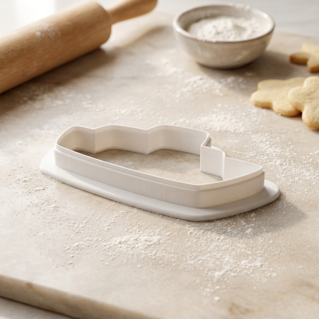 Boat Cookie Cutter, 3D Printed Outdoor Theme