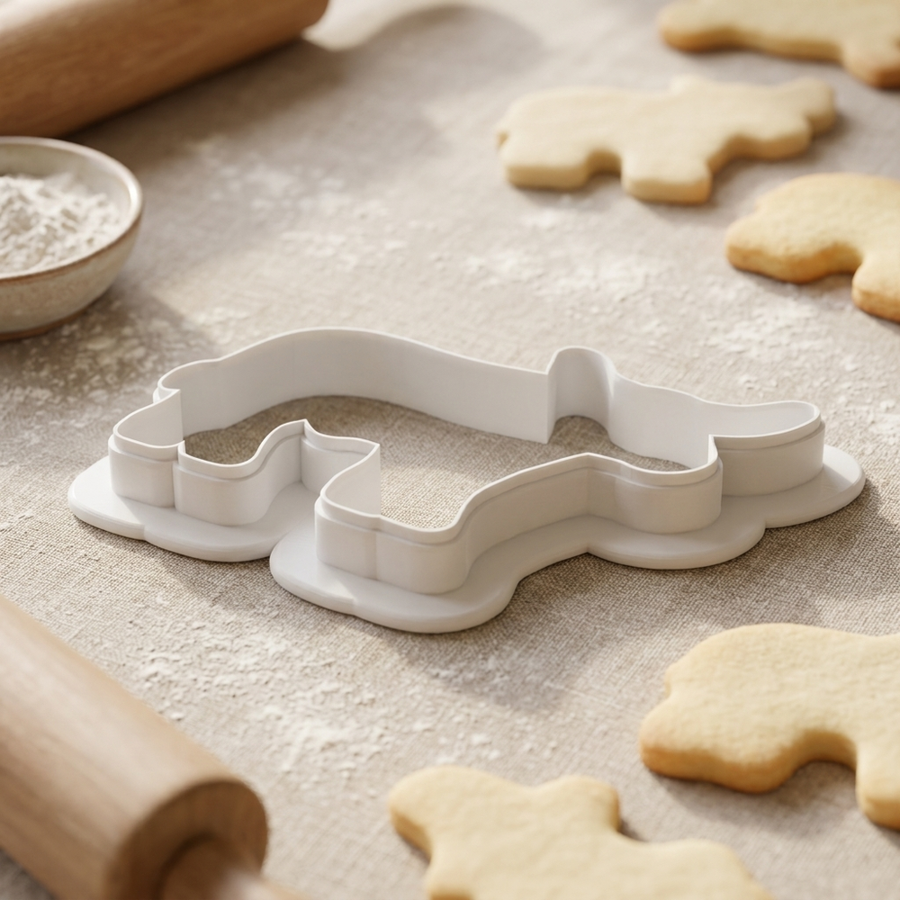 Steer Cookie Cutter, 3D Printed Cookie Theme