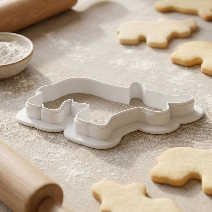 Steer Cookie Cutter, 3D Printed Cookie Theme