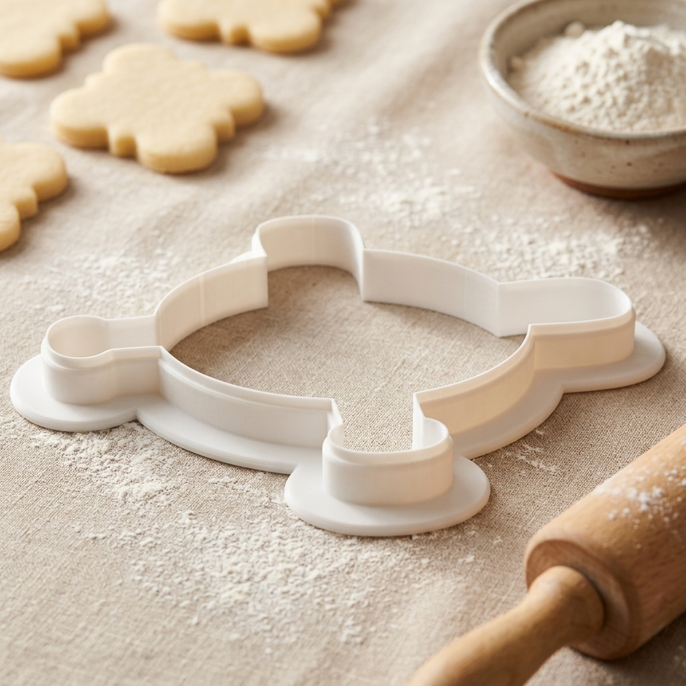 Baseball Little Slugger Design Cookie Cutter, 3D Printed Sports Theme