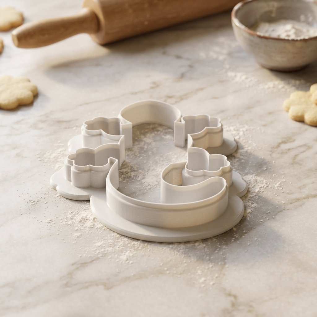 Lizard Gecko Salamander Reptile Cookie Cutter, 3D Printed Animal Theme