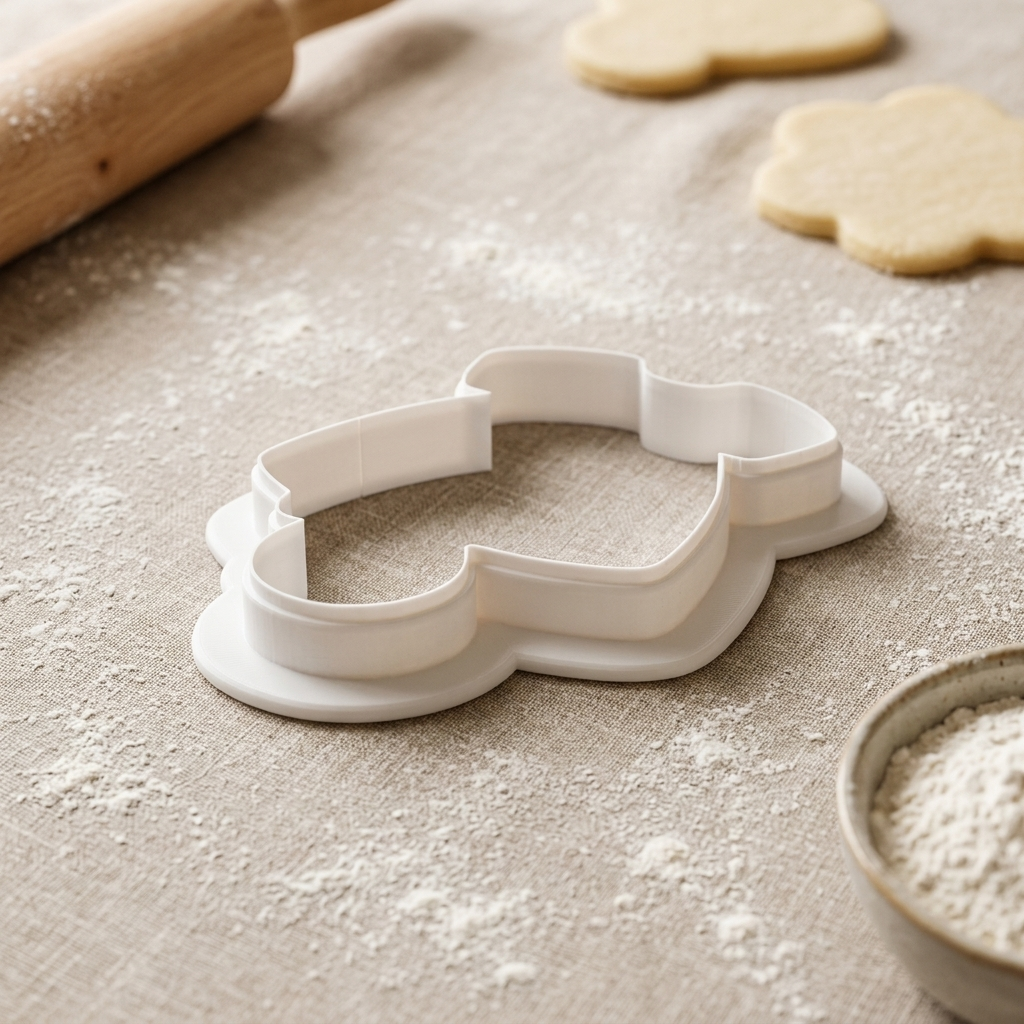 Kaila Baby Dress Cookie Cutter, 3D Printed Baby Shower Theme