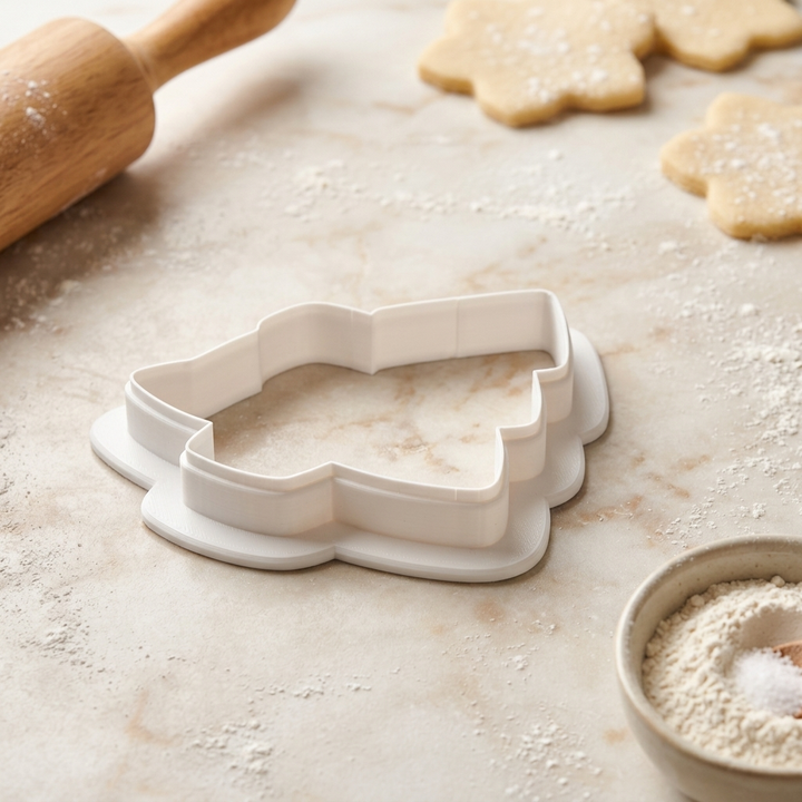 Advent Mini Christmas In July Cookie Cutter, 3D Printed Christmas Theme