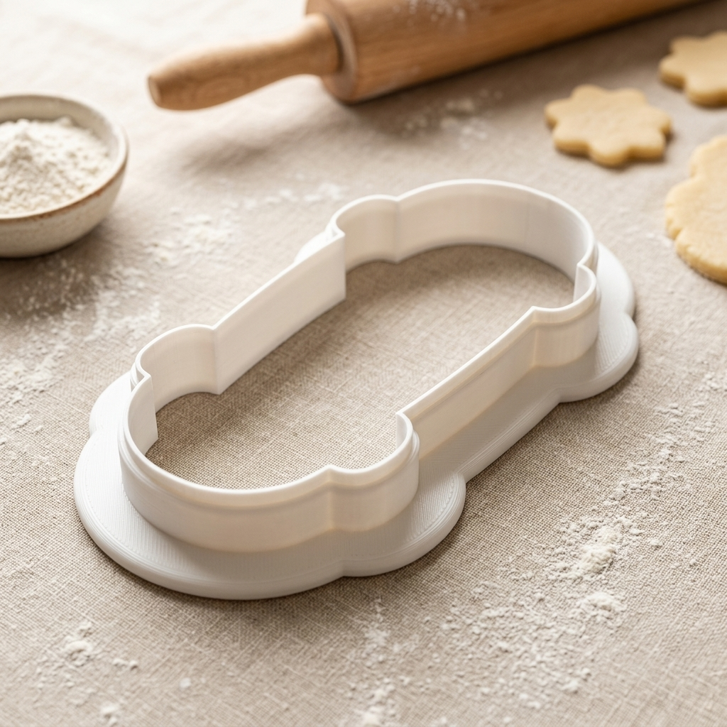 Skate Board Cookie Cutter, 3D Printed Cookie Theme