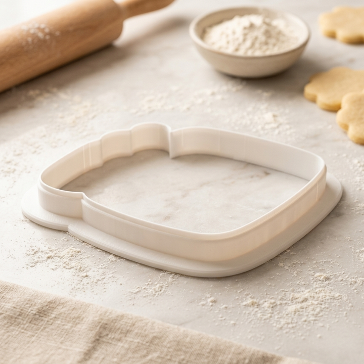 Baby Royal Icing Piping Practice Sheets Cookie Cutter, 3D Printed Baby Shower Theme