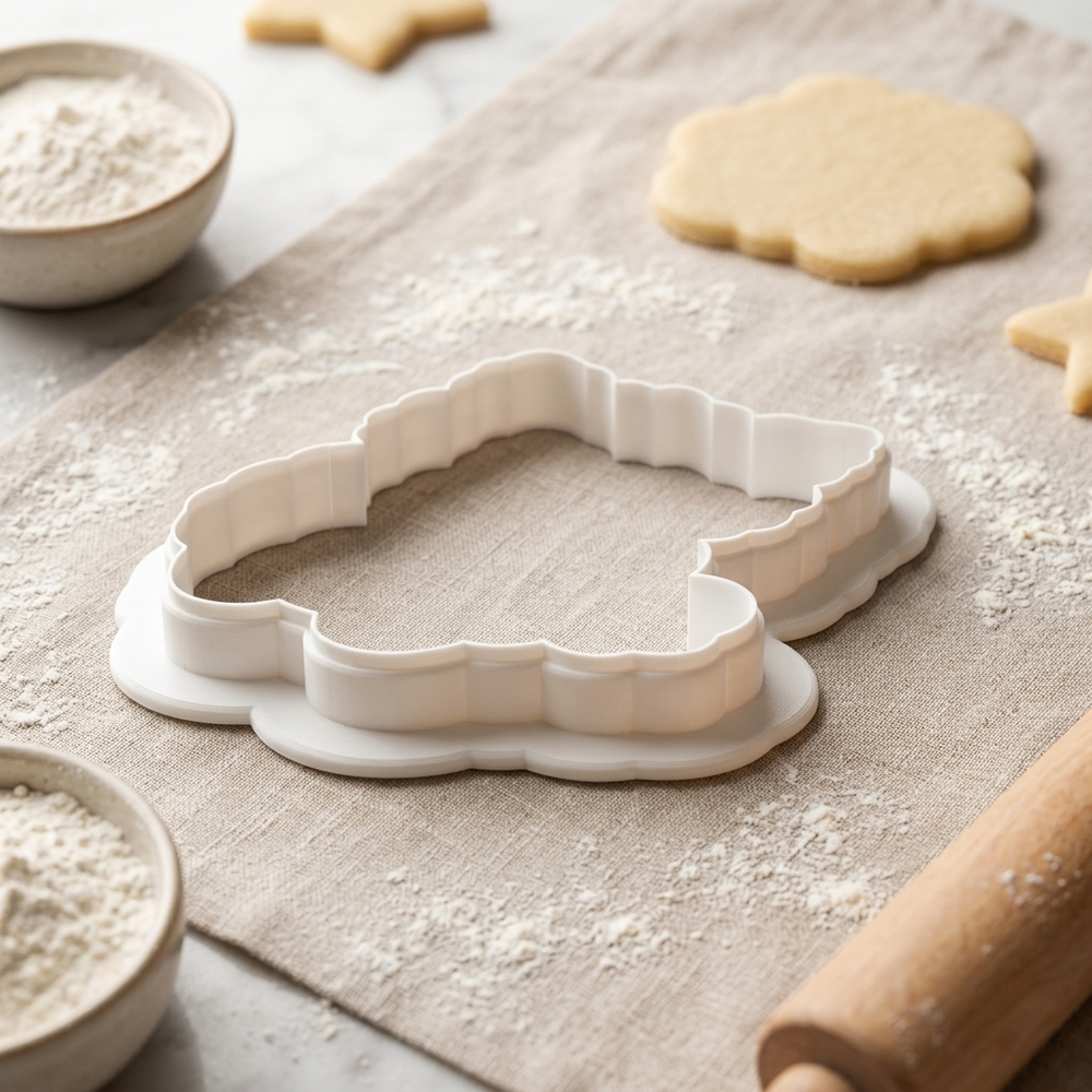Furry Digital Pet Cookie Cutter, 3D Printed Animal Theme