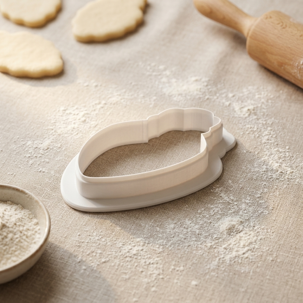 Christmas String Light Cookie Cutter, 3D Printed Christmas Theme