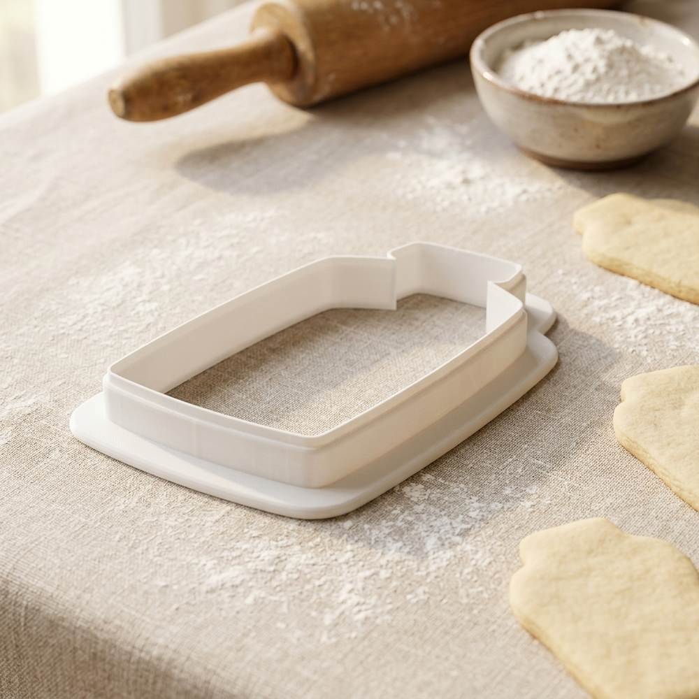 Cinco De Mayo Hot Sauce Packet Cookie Cutter, 3D Printed Cookie Theme