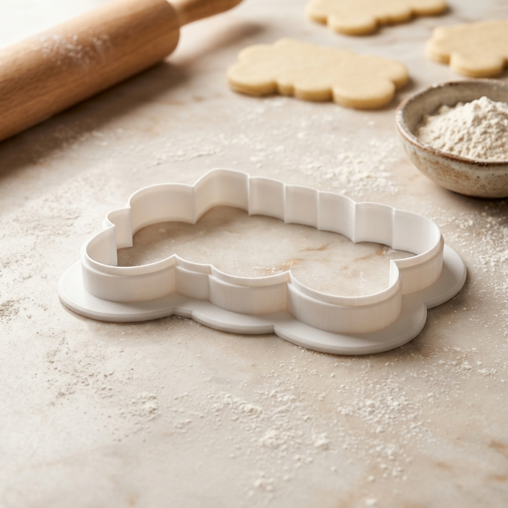 Gay AF Pride Cookie Cutter, 3D Printed Cookie Theme