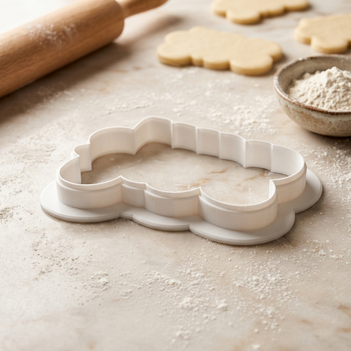 Gay AF Pride Cookie Cutter, 3D Printed Cookie Theme