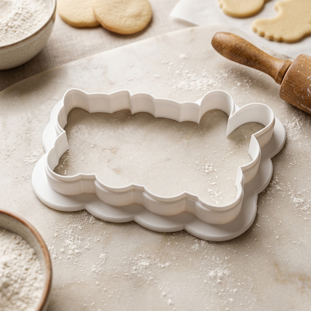 Plushie Friends Cookie Cutter, 3D Printed Cookie Theme