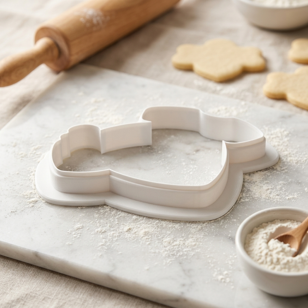 Baby Dress Cookie Cutter, 3D Printed Baby Shower Theme