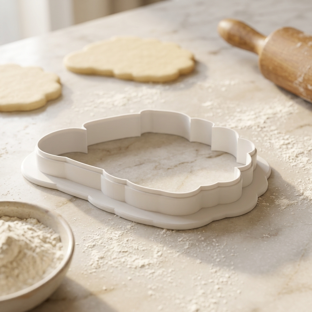 Cottage Core Easter Cookie Cutter, 3D Printed Easter Theme