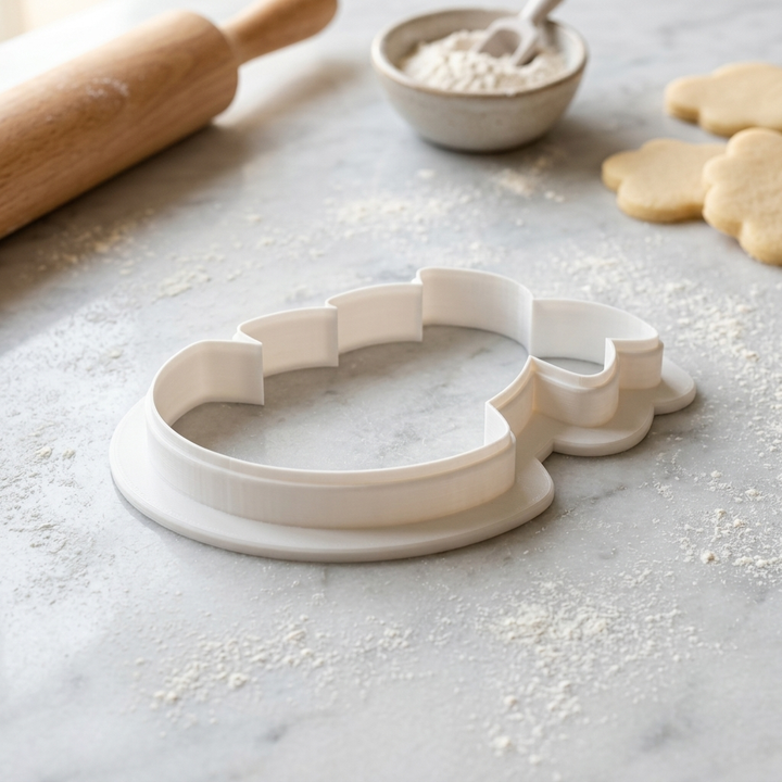Beach Vacation Cookie Cutter, 3D Printed Outdoor Theme