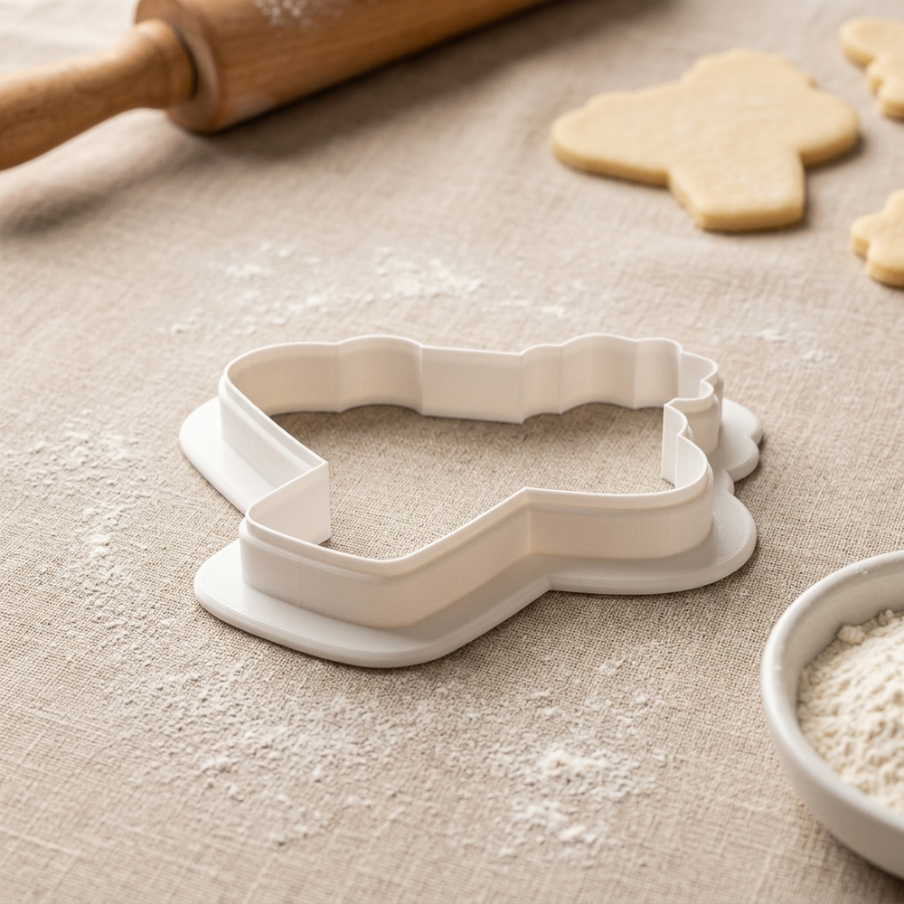 Las Vegas Sign Cookie Cutter, 3D Printed Cookie Theme