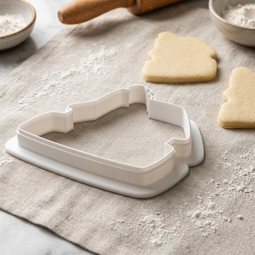 Fall Cottage Core Cookie Cutter, 3D Printed Holiday Theme