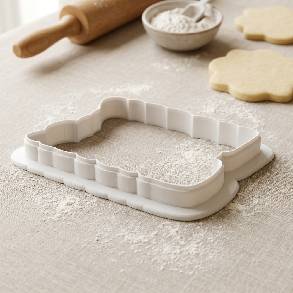 Hoppy Easter Cookie Cutter, 3D Printed Easter Theme