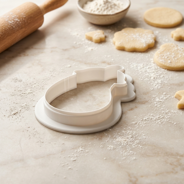 Eggplant Cookie Cutter, 3D Printed Cookie Theme