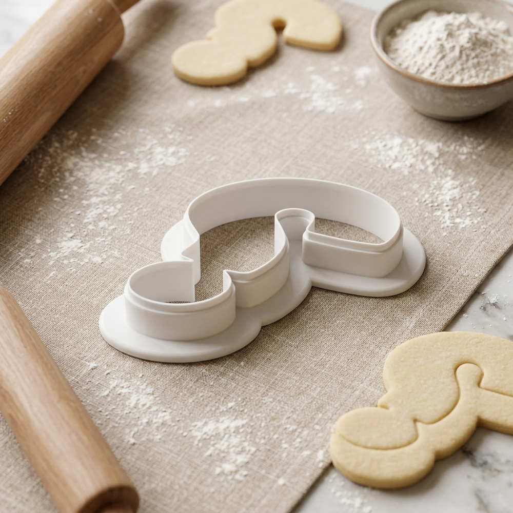 Question Mark Cookie Cutter, 3D Printed Cookie Theme