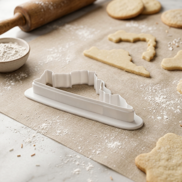 State Of Virginia Cookie Cutter, 3D Printed Cookie Theme