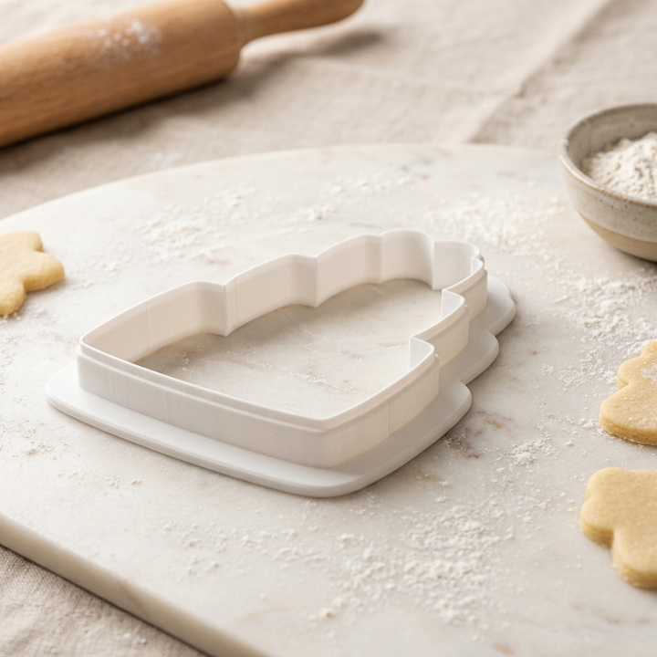 Christmas Stacking Gifts Cookie Cutter, 3D Printed Christmas Theme