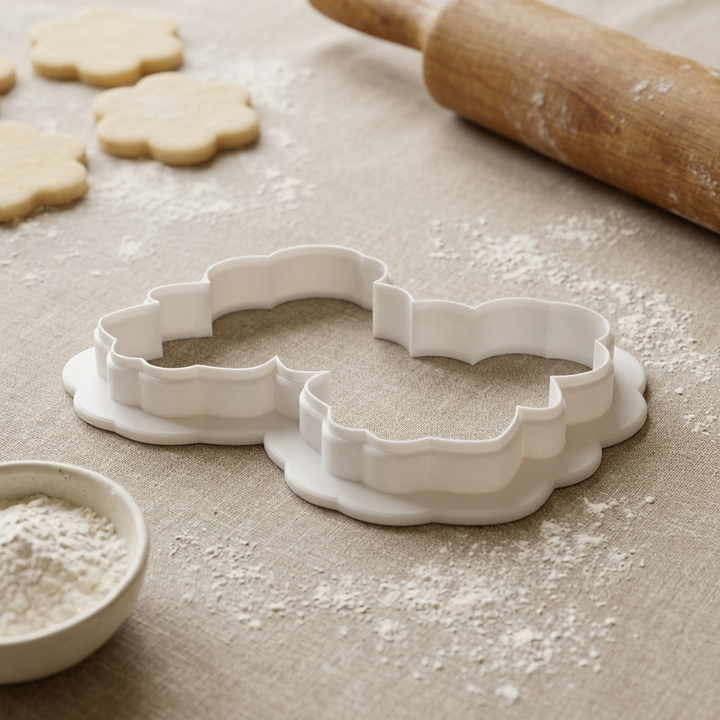Galentine Cookie Cutter, 3D Printed Cookie Theme