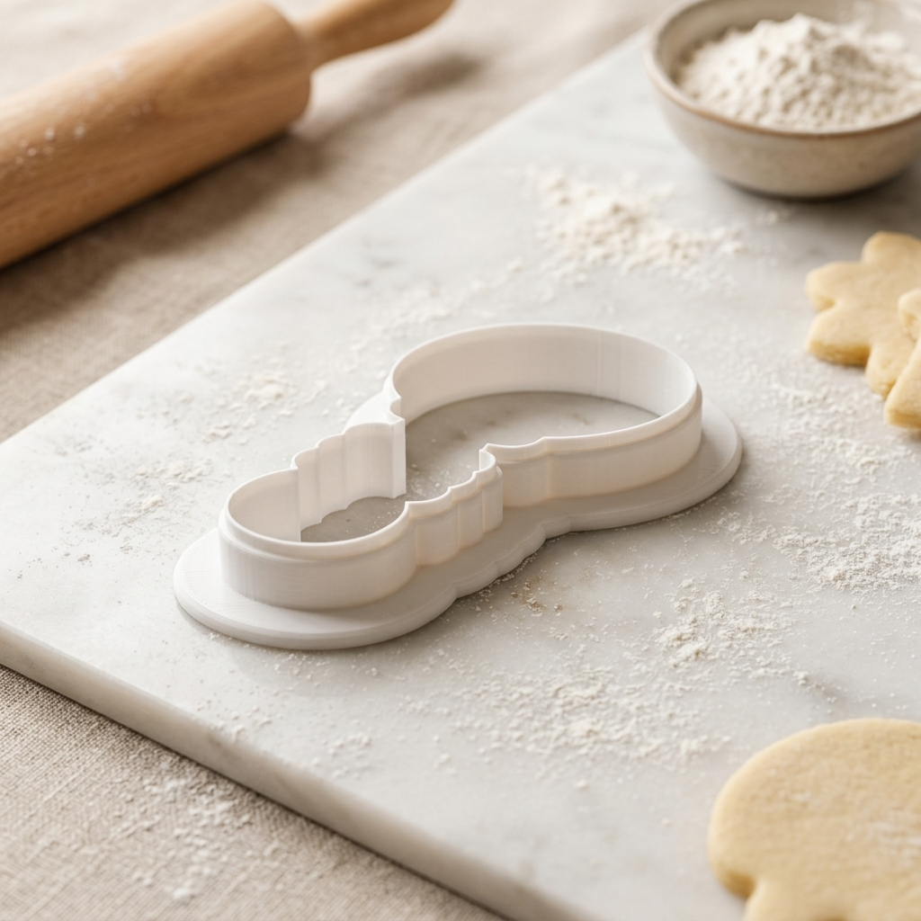 Fruit Baby Rattle Cookie Cutter, 3D Printed Baby Shower Theme
