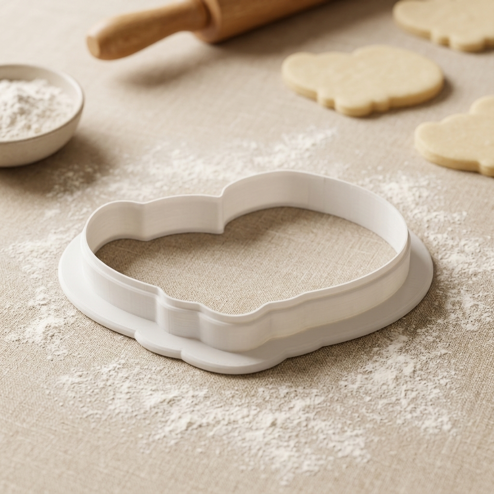 Baby Cookie Cutter, 3D Printed Baby Shower Theme