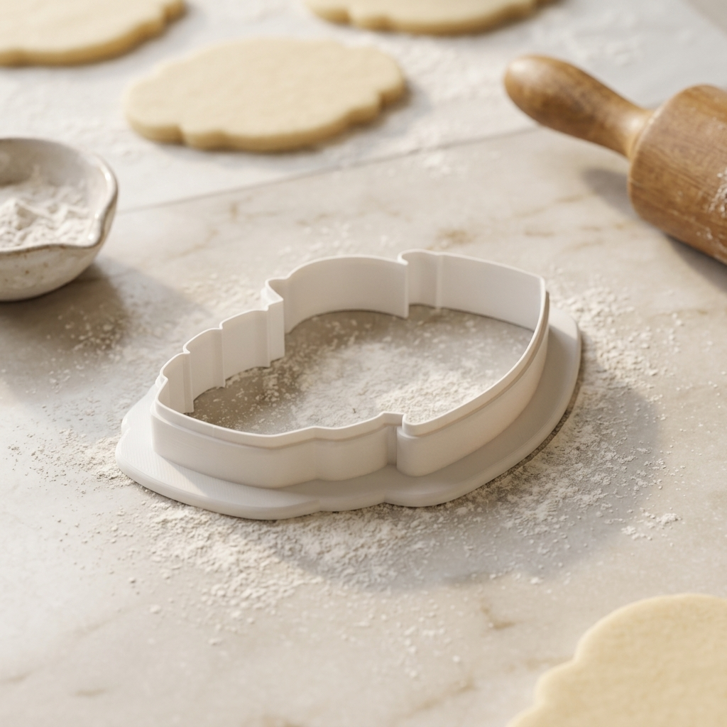 Hand Grenade Cookie Cutter, 3D Printed Cookie Theme