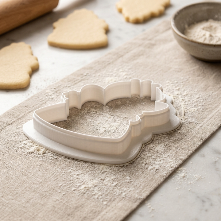 Fairy Princess Cookie Cutter, 3D Printed Cookie Theme