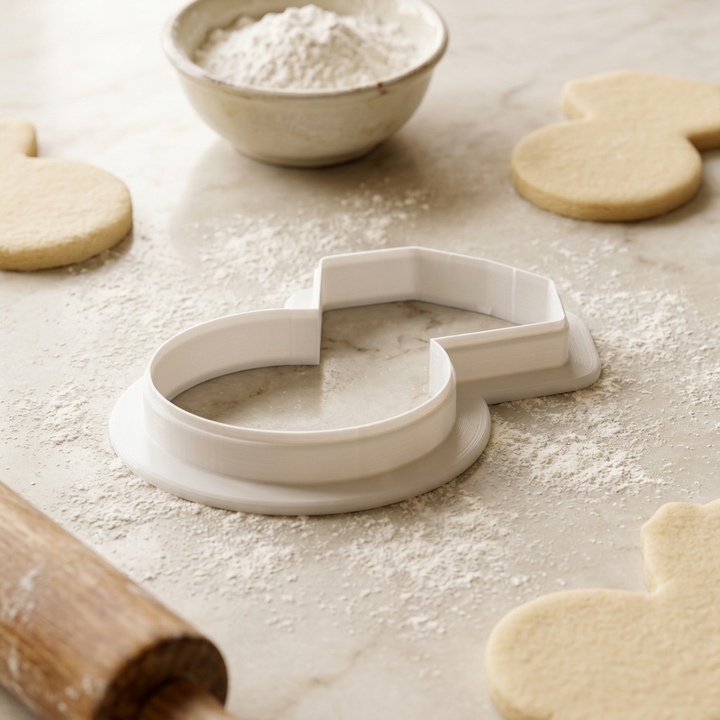 Ring Pop Cookie Cutter, 3D Printed Cookie Theme