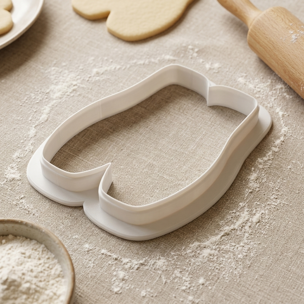 Ballet Shoes 1 Cookie Cutter, 3D Printed Cookie Theme