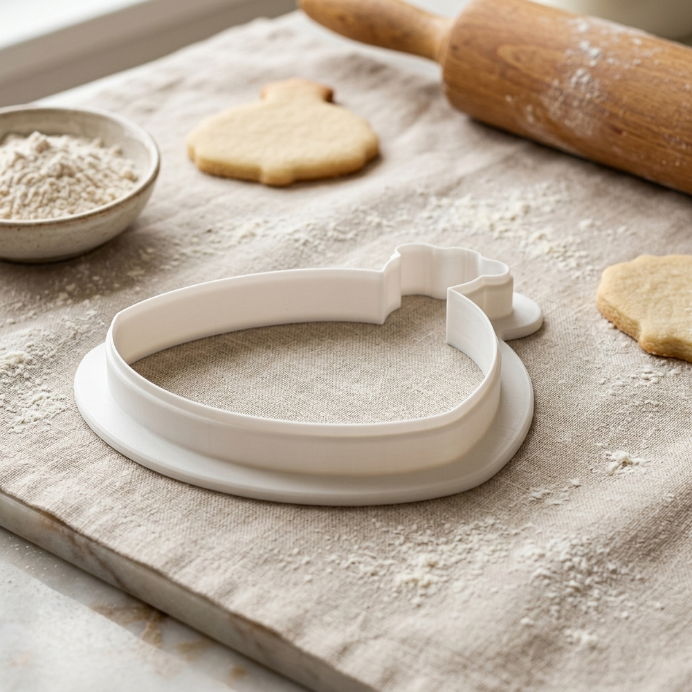 Hanging Wedding Ball Gown Cookie Cutter, 3D Printed Wedding Theme