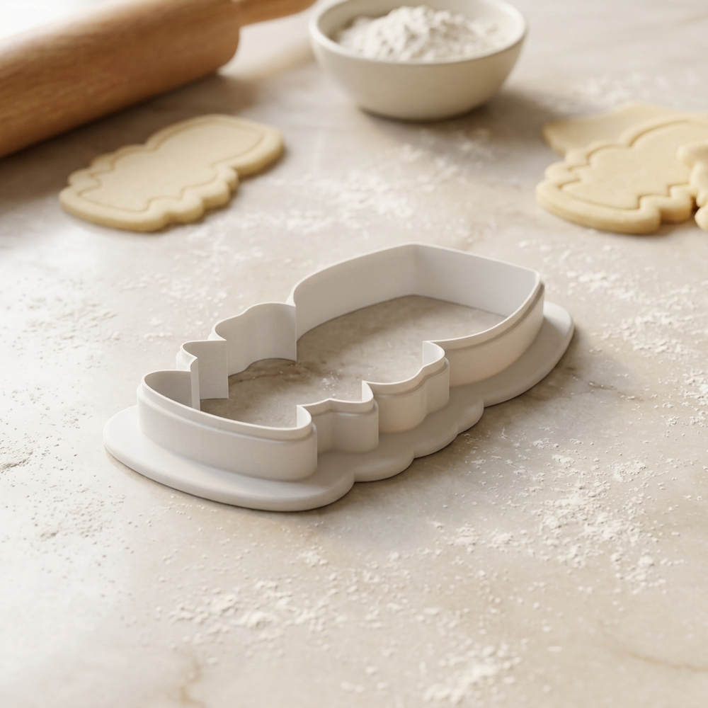 Bow Aperol Spritz Cookie Cutter, 3D Printed Cookie Theme