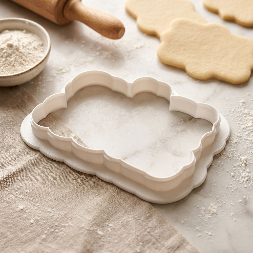 I Love The 80s Cookie Cutter, 3D Printed Valentine Theme