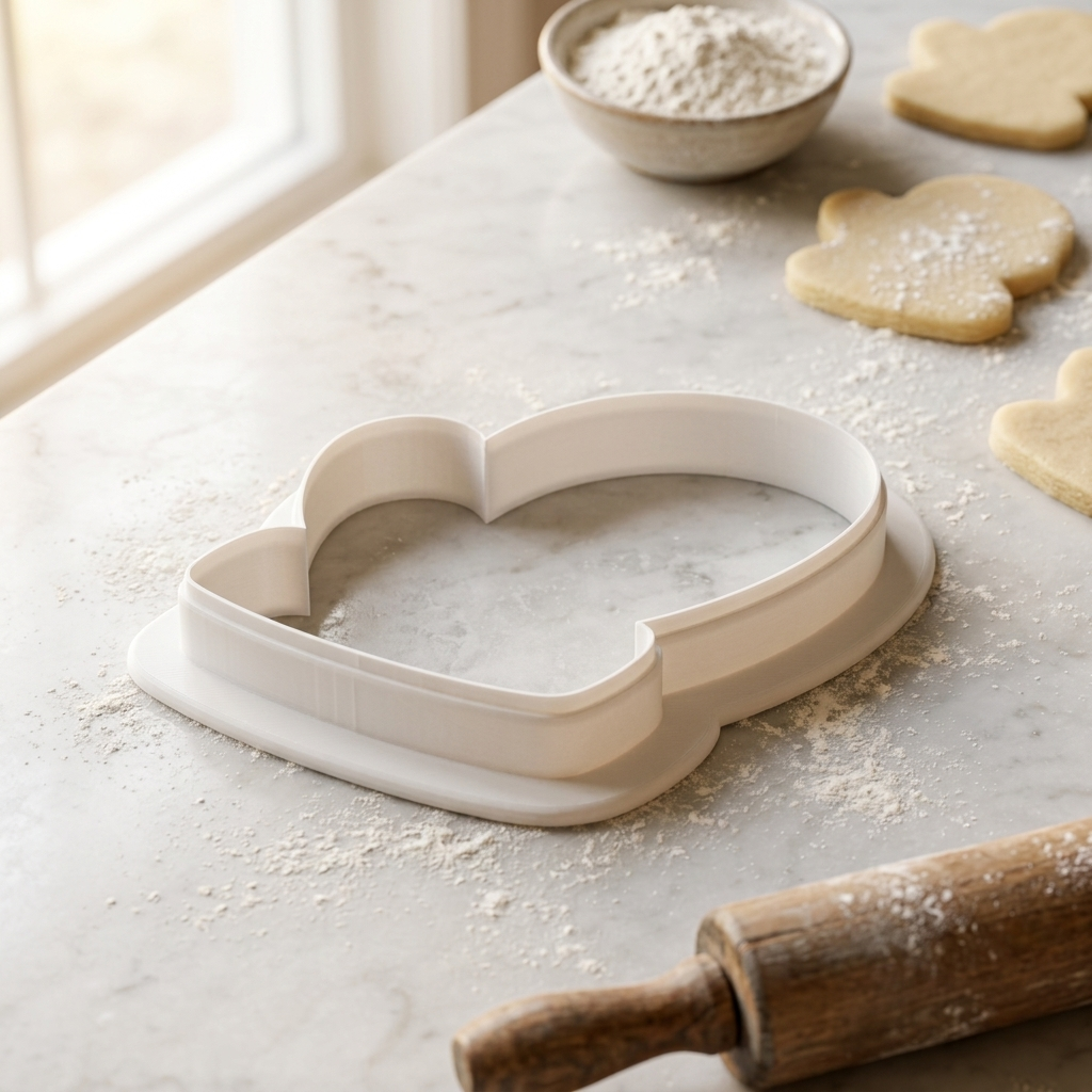 Christmas Snack Cookie Cutter, 3D Printed Christmas Theme