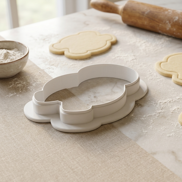 Love Penguin Cookie Cutter, 3D Printed Valentine Theme