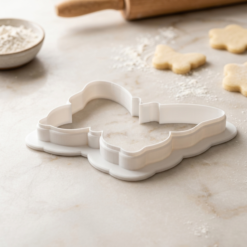Butterfly Profile Cookie Cutter, 3D Printed Garden Theme