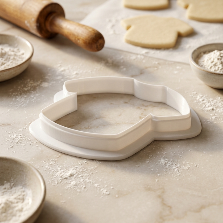 Baseball Jersey Cookie Cutter, 3D Printed Sports Theme