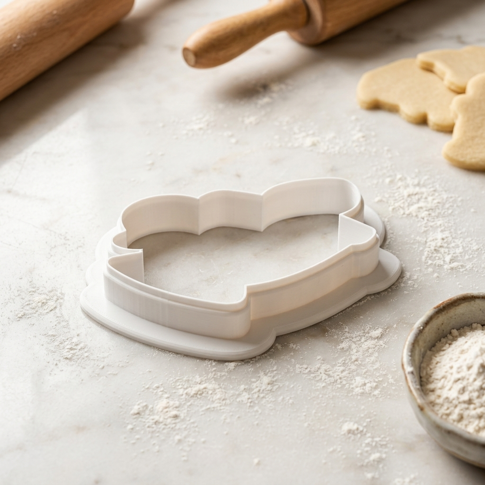 First Communion Candle V2 Cookie Cutter, 3D Printed Home Theme