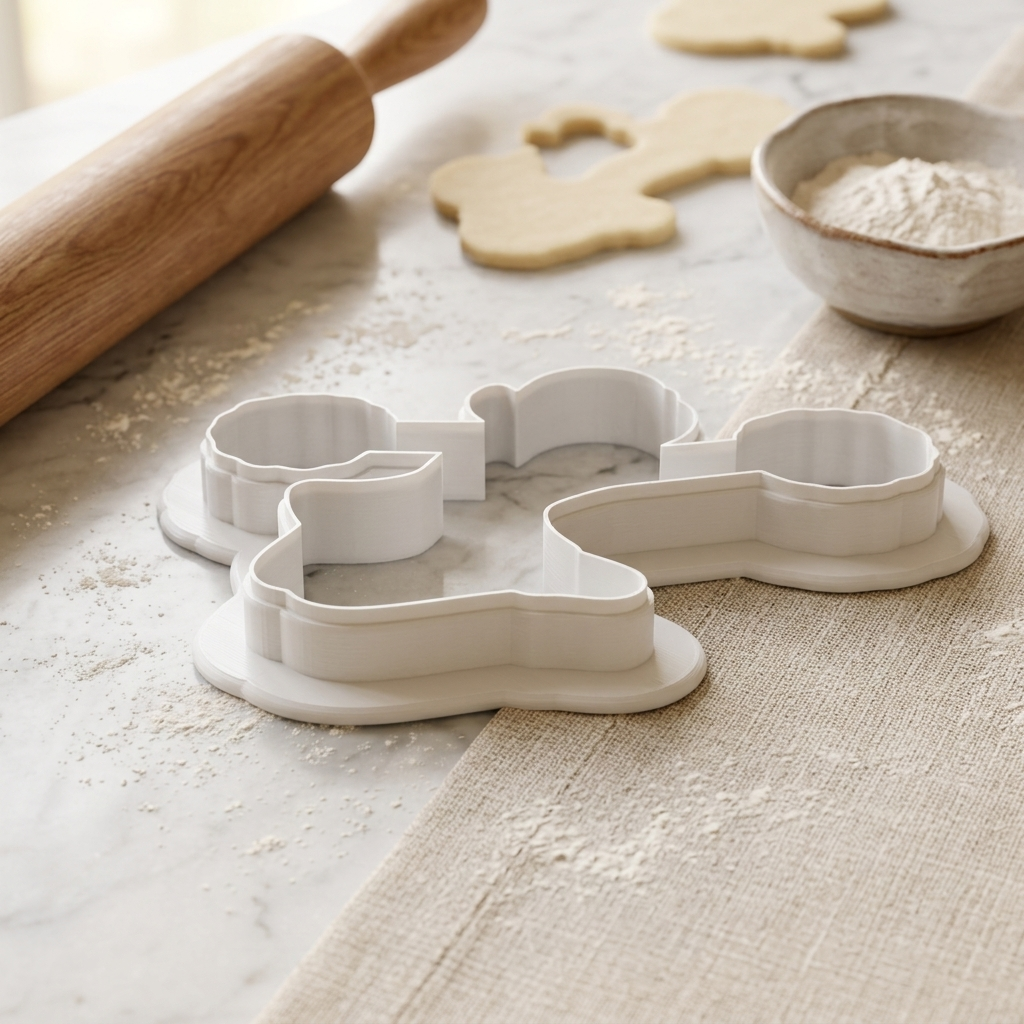 Cheerleading Cookie Cutter, 3D Printed Cookie Theme